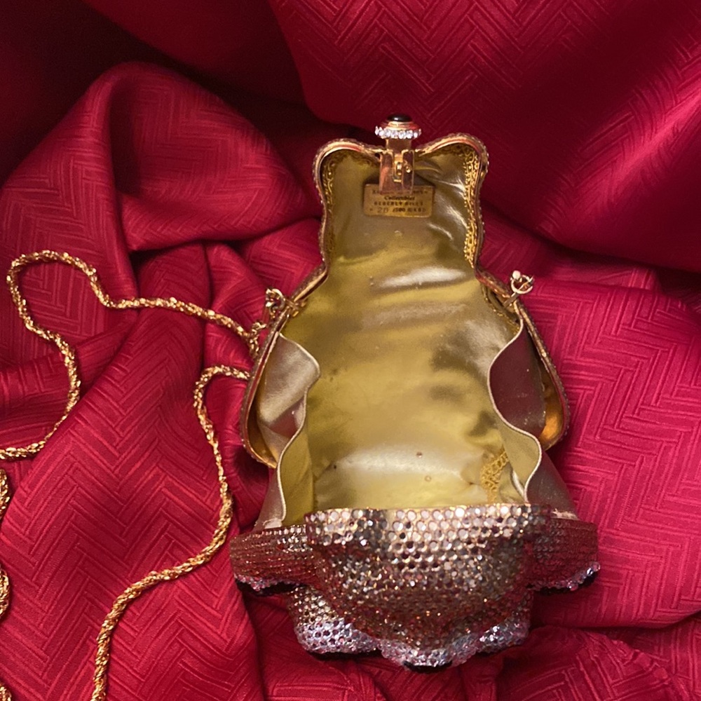 Kathrine Baumann Collectibles of Beverly Hills Swarovski Crystal ShoulderBag - Picture 3 of 8